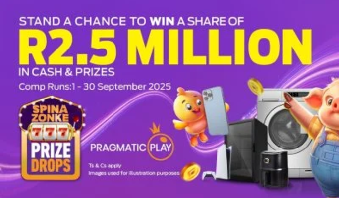 Spina Zonke Prize Drops September bet and win