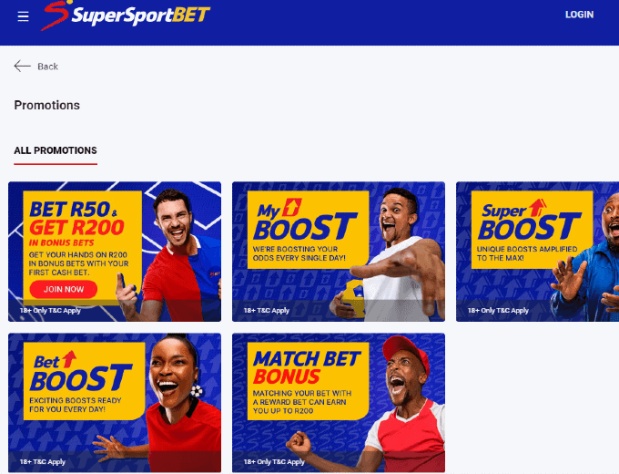 Supersportbet promotions