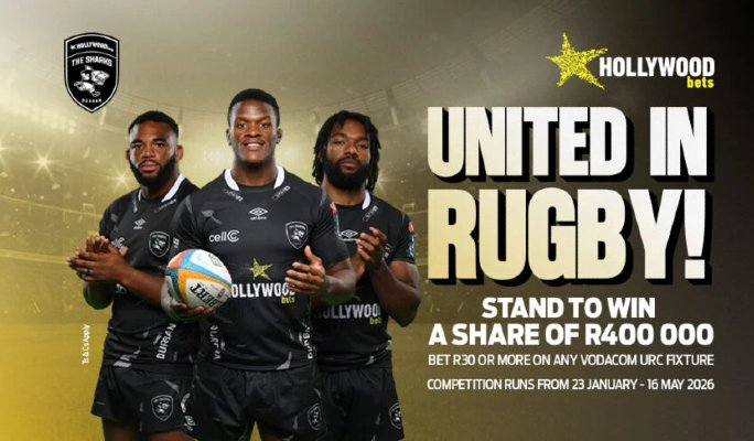 Hollywoodbets United In Rugby competition Bet and Win