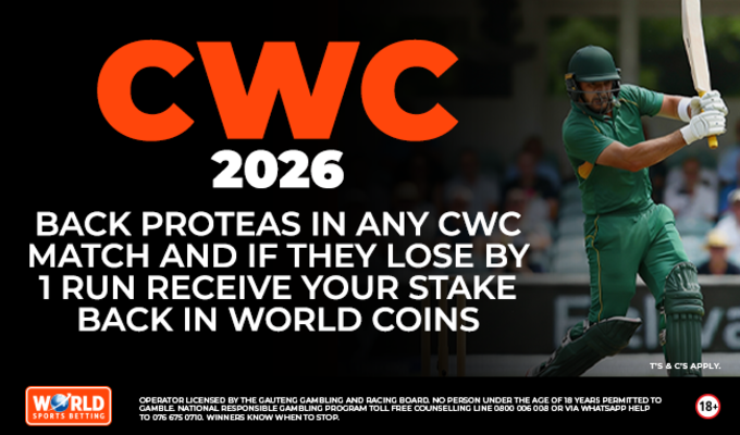 CWC 2026 One Run Promo Bet and Win