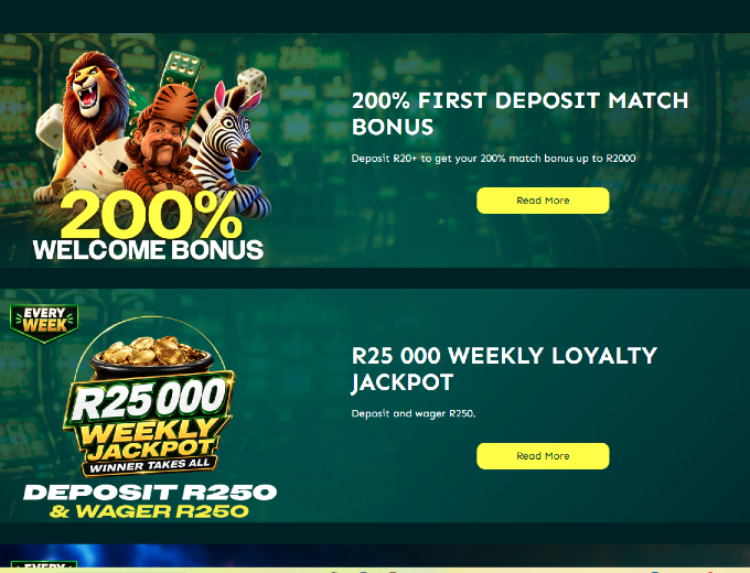 ZARbet Promo Page Bet and Win 