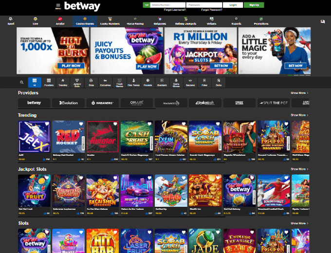Betway Games
