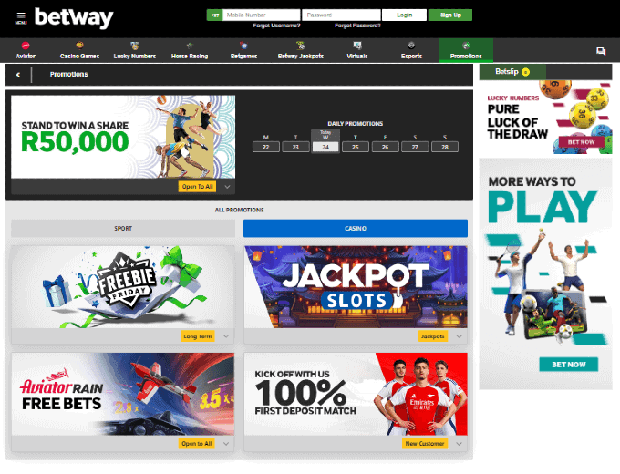 Betway Promotions 