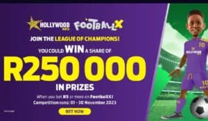 Win with Hollywoodbets and FootballX