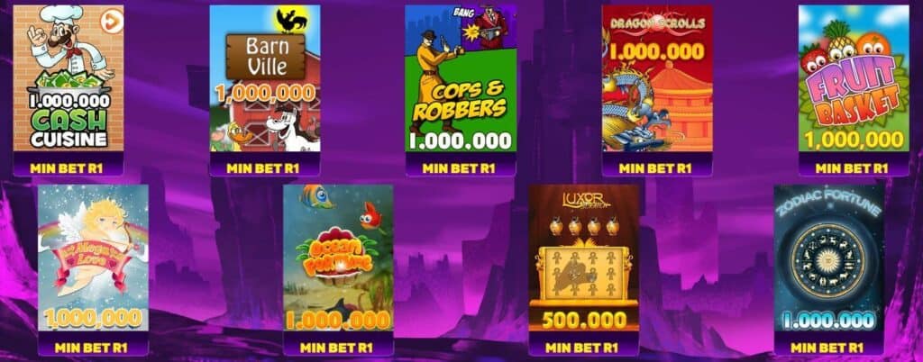 pariplay scratchcards at Hollywoodbets