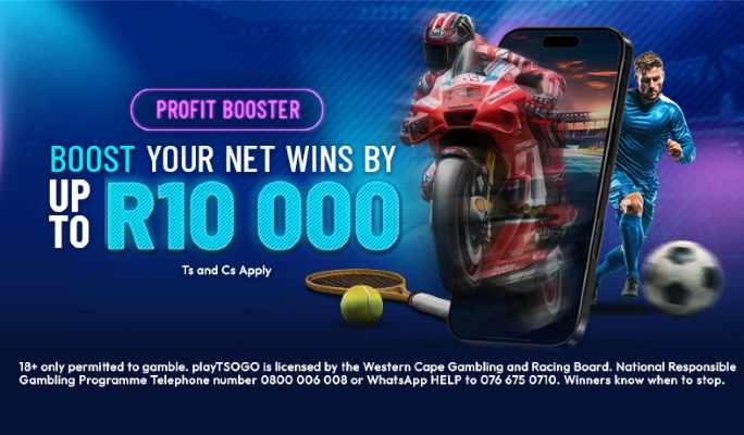 playTSOGO Profit Booster Bet and Win