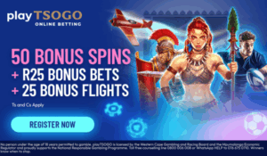 playTSOGO Welcome Bonus: A Triple Whammy!