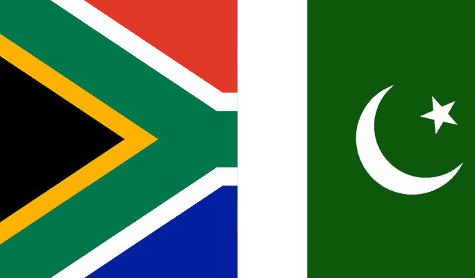 South Africa versus Pakistan cricket tour results