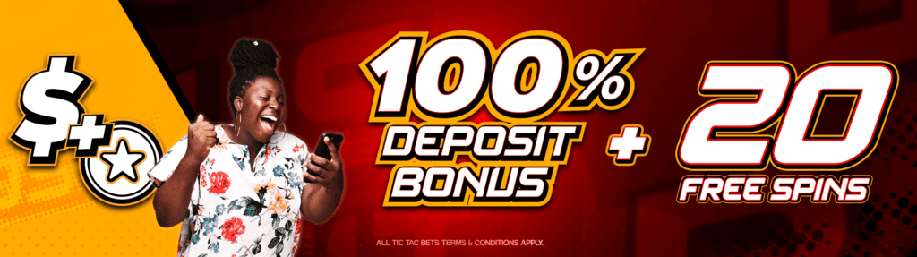 Tic Tac Bets first deposit bonus